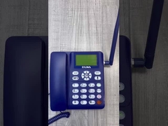 MP3 플레이어 CDMA 800MHz DLNA ZT868C 유선 전화기 재다이얼 핸드프리 고정된 유선 전화기