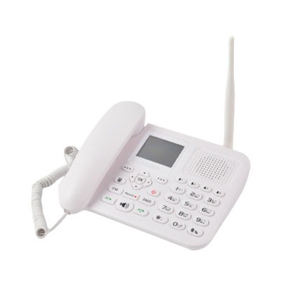 주문 GSM 2G 주택 유선 전화기 2000mAh 고정 무선 전화 빛 작은 낮은 호 단절률 online manufacture