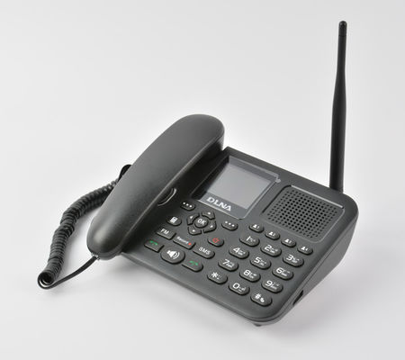 주문 듀얼 고정된 GSM 무선 데스크 전화기, TNC 안테나 탁상용 전화 online manufacture